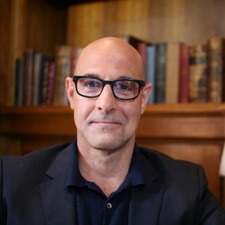 Stanley Tucci host of Being Poirot