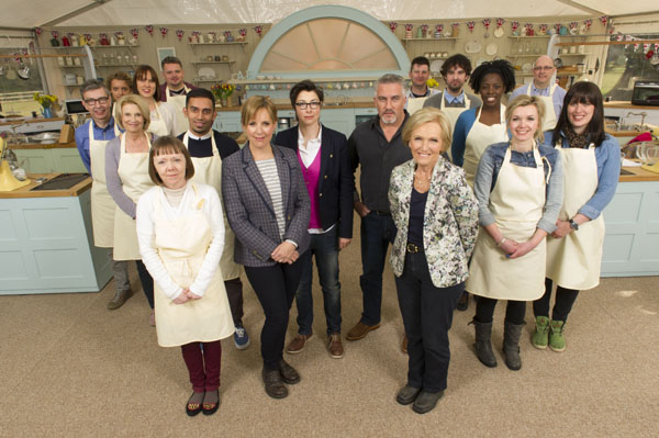 PBS The Great British Baking Show Series 2 bakers, judges, and hosts