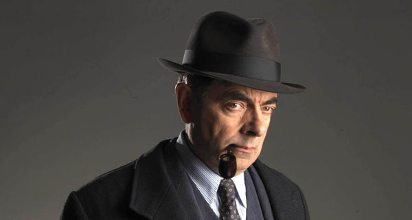 Rowan Atkinson as Maigret in 'Maigret Sets a Trap'