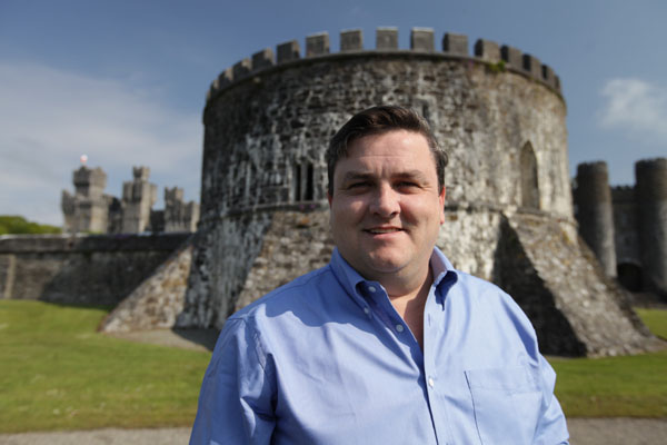 Tales of Irish Castles: Simon Delaney at Ashford Castle in County Mayo