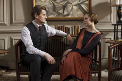 Downton Abbey 4 - Charles Edwards as Michael Gregson and Laura Carmichael as Lady Edith