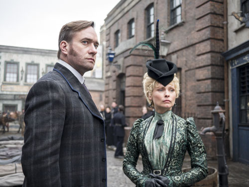 Matthew Macfadyen and MyAnna Buring, Ripper Street Season 3