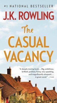 JK Rowling The Casual Vacancy book