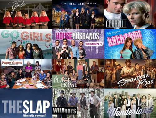 TV shows from Australia and New Zealand