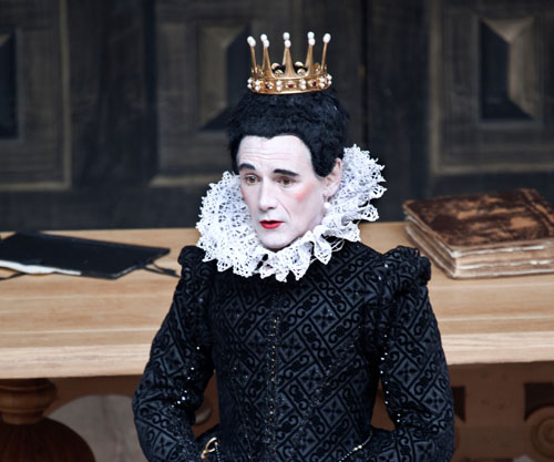 Mark Rylance as Olivia in Shakespeare's Globe production of Twelfth Night