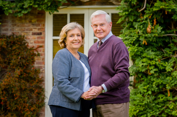 Last Tango in Halifax S3 Celia (Anne Reid) and Alan (Derek Jacobi)