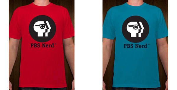 PBS Nerd tee shirts