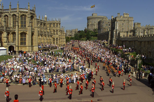 The Queen's Castle: Garter Day Procession