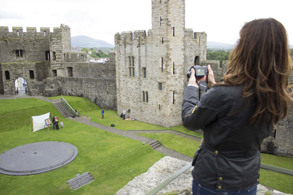 The Wonder of Britain - Our Beautiful Buildings - Julia Bradbury at Caernarfon Castle