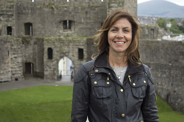 The Wonder of Britain - Our Beautiful Buildings - Julia Bradbury at Caernarfon Castle