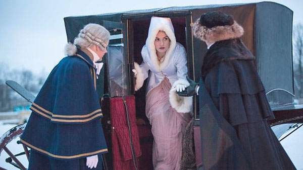 War and Peace Lily James as Natasha