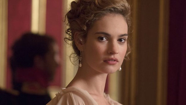 War and Peace Lily James as Natasha