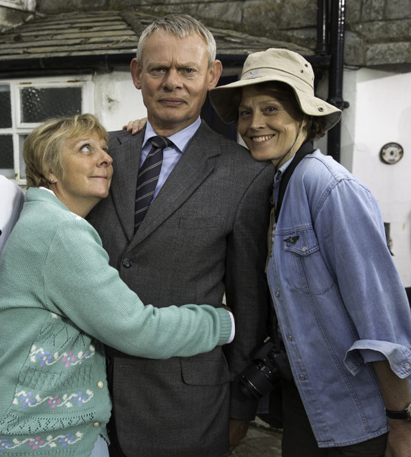 Doc Martin: Series 7: Selina Cadell, Martin Clunes, Sigourney Weaver