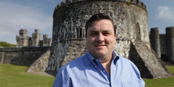 Tales of Irish Castles: Simon Delaney at Ashford Castle in County Mayo