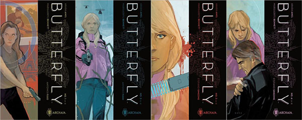 Butterfly comic book series