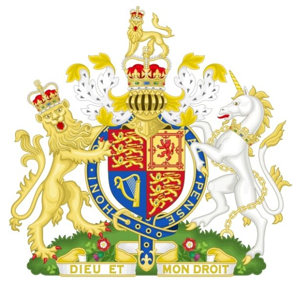 Royal Coat of Arms of UK