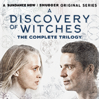 A Discovery of Witches Complete Trilogy DVD ad