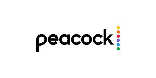 Peacock white logo