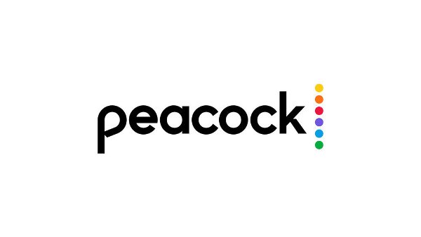 Peacock white logo
